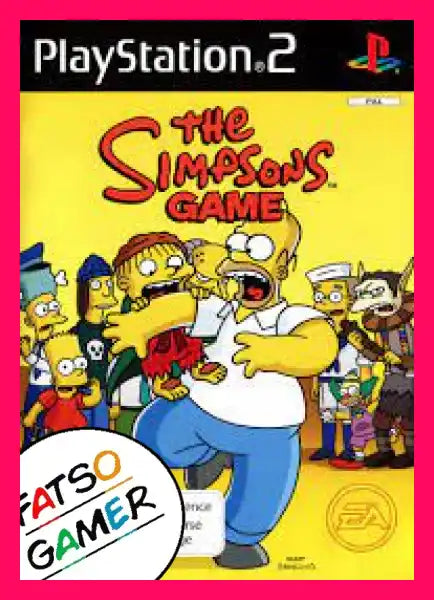 The Simpsons Game PS2 - Video Games