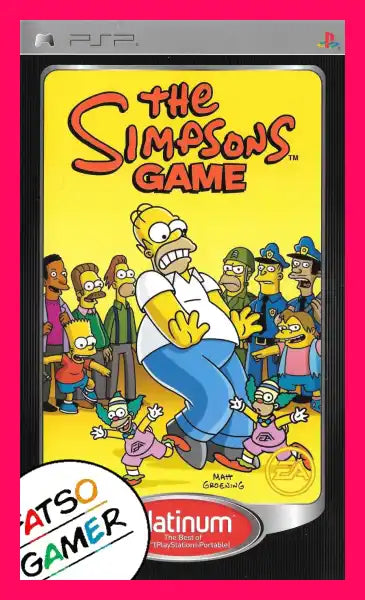 The Simpsons Game PSP - Video Games