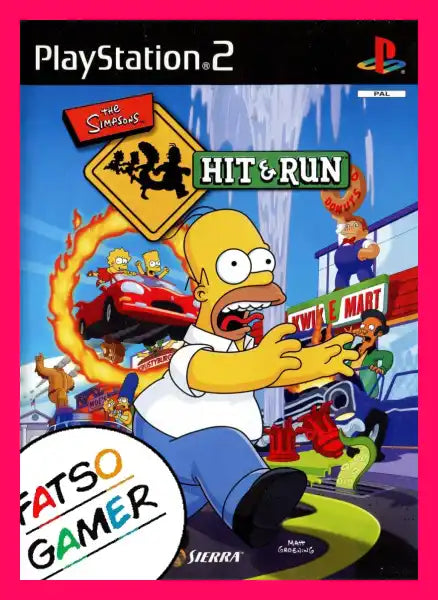 The Simpsons Hit & Run PS2 - Video Games