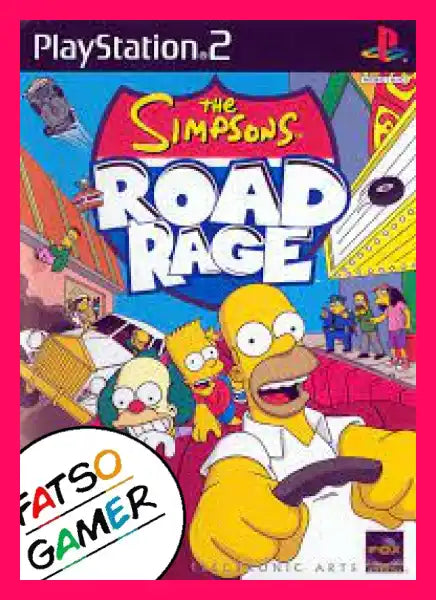 The Simpsons Road Rage PS2 - Video Games