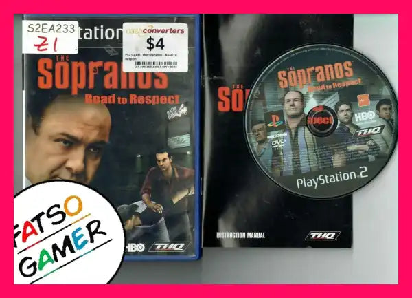 The Sopranos Road to Respect PS2 - FatsoGamer