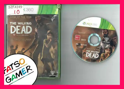 Walking Dead A Telltale Series Game of the Year Edition Xbox 360 S2FA149 - FatsoGamer