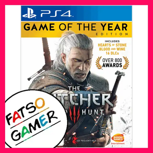 The Witcher 3 Wild Hunt Game of The Year Edition PS4 - Video Games