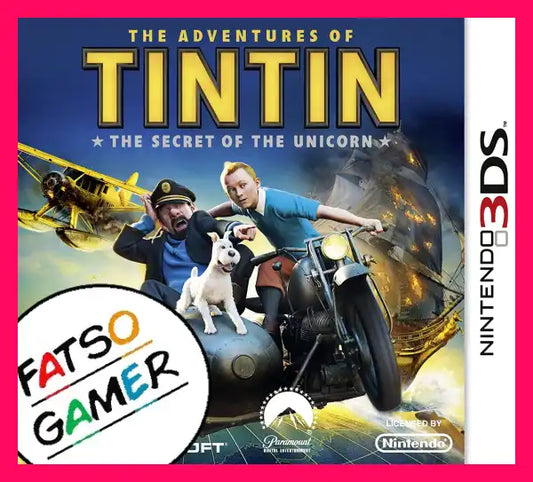 TINTIN The Secret of the Unicorn Nintendo 3DS - Video Games