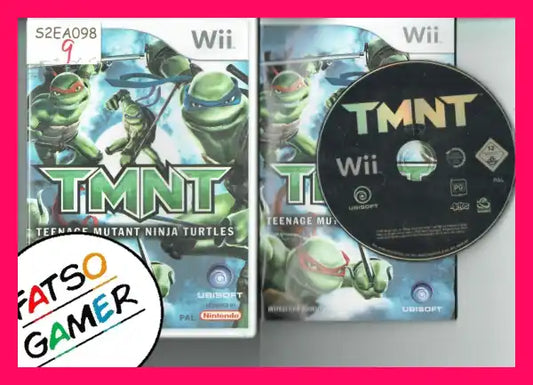 TMNT Teenage Mutant Ninja Turtles Wii S2EA098 - FatsoGamer