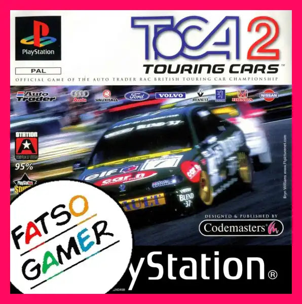 Toca 2 Touring Cars Ps1 Video Games