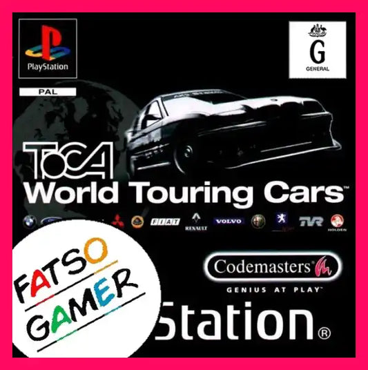 Toca World Touring Cars Ps1 Video Games