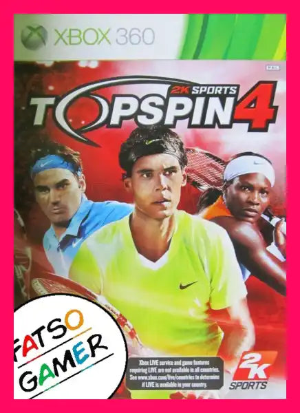 Top Spin 4 Xbox 360 Video Games