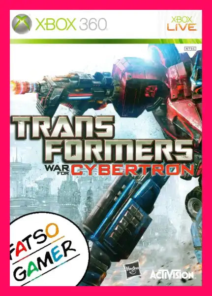 Transformer War For Cybertron Xbox 360 Video Games