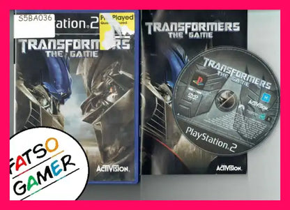 Transformers the Game PS2 - FatsoGamer