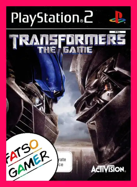 Transformers the Game PS2 - Video Games