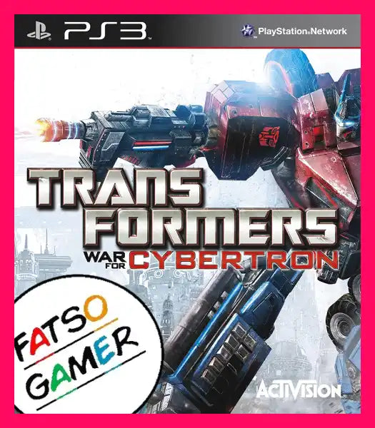 Transformers War of Cybertron PS3 - Video Games