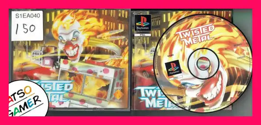 Twisted Metal 1 PS1 (Playstation 1) CIB S1EA040 - FatsoGamer