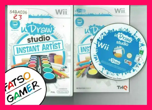 U Draw Studio Instant Artist Wii - FatsoGamer