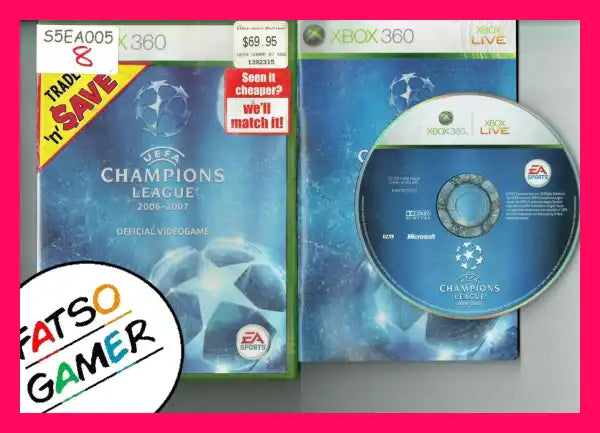 UEFA Championship League 2006 - 2007 Xbox 360 - FatsoGamer