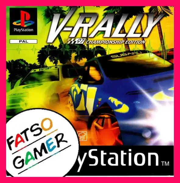 V-Rally Ps1 Video Games