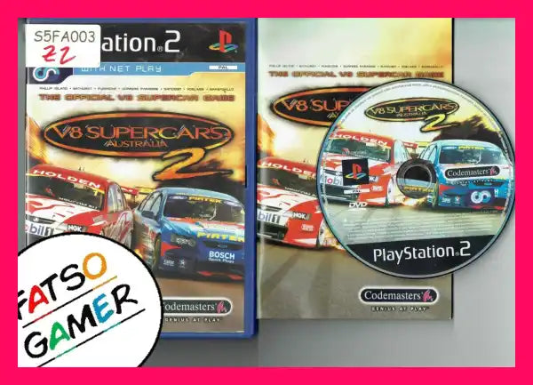 V8 Supercars 2 PS2 - FatsoGamer