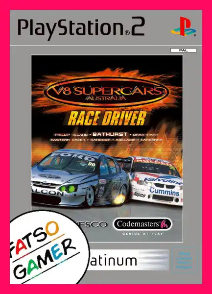 V8 Supercars Race Driver PS2 - Video Games