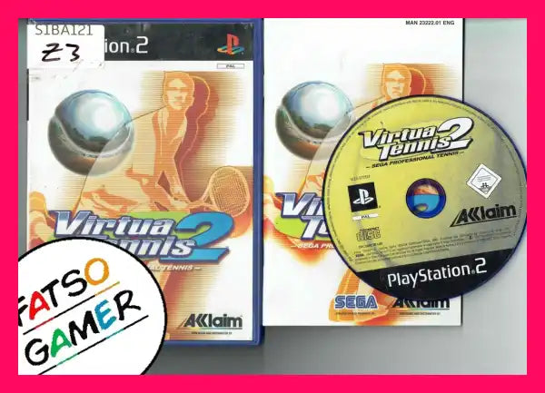 Virtua Tennis 2 PS2 - FatsoGamer