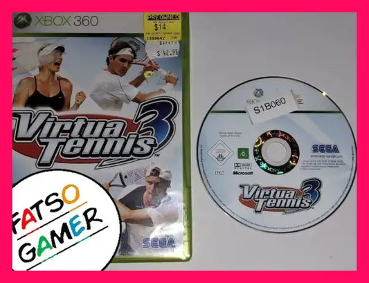 Virtua Tennis 3 Xbox 360 - FatsoGamer