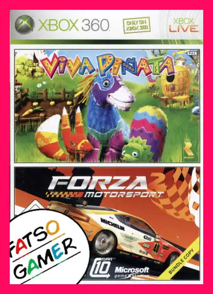 Viva Pinata & Forza Motorsport 2 Xbox 360 Video Games
