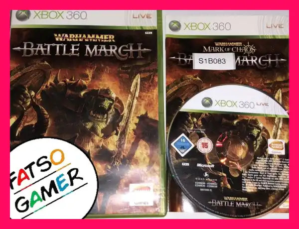 Warhammer Battle March (Xbox 360) S1B063 - FatsoGamer