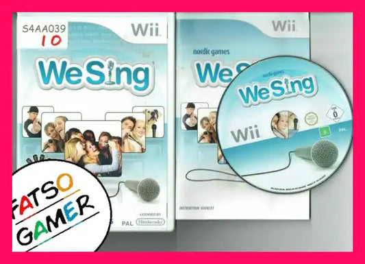 We Sing Nintendo Wii S4AA039 - FatsoGamer