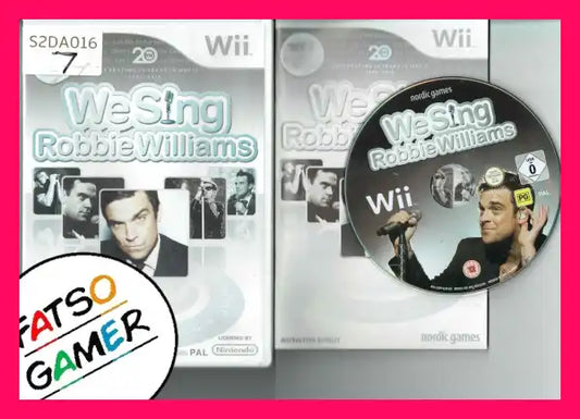 We Sing Robbie Williams Wii S2DA016 - FatsoGamer