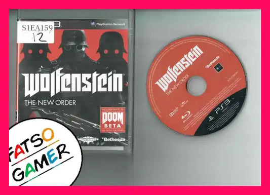 Wolfenstein The New Order PS3 S1EA159 - FatsoGamer