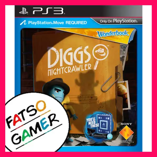 Wonderbook Diggs Nightcrawler Ps3 Video Games