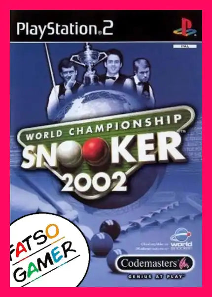 World Championship Snooker 2002 Ps2 Video Games