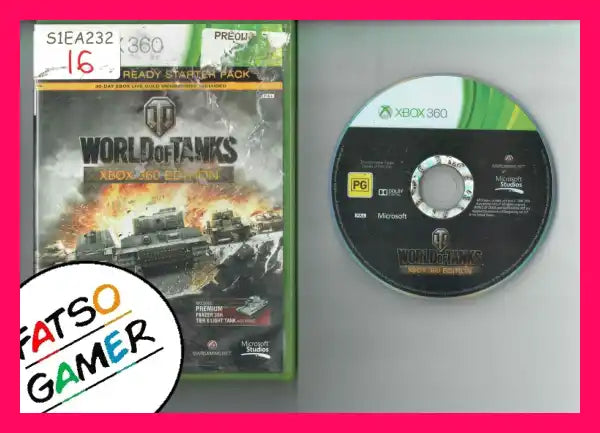 World of Tanks Xbox 360 S1EA232 - FatsoGamer