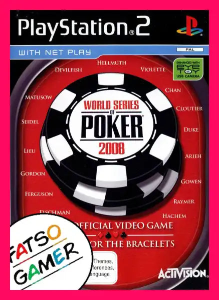 World Series of Poker 2008 PS2 - Video Games