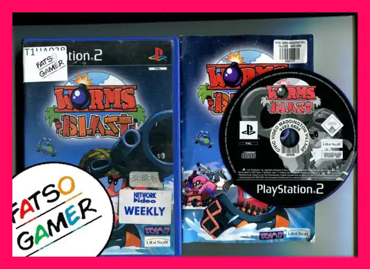 Worms Blast PS2 - FatsoGamer