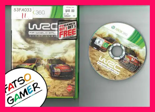 WRC World Rally Championship Xbox 360 S3FA033 - FatsoGamer