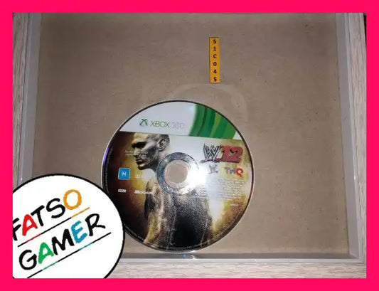 wwe 12 xbox 360 DISC ONLY S1C045 - FatsoGamer