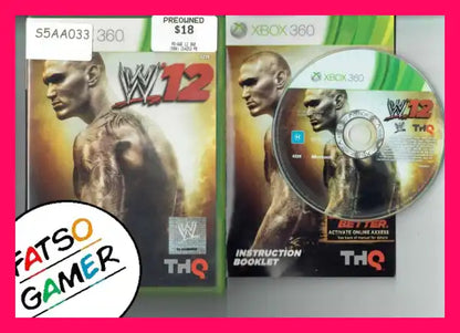 WWE 12 Xbox 360 - FatsoGamer