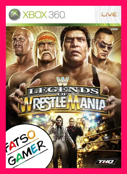 Wwe Legends Of Wrestlemania Xbox 360 Video Games