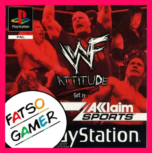 WWF Attitude PS1 - Video Games