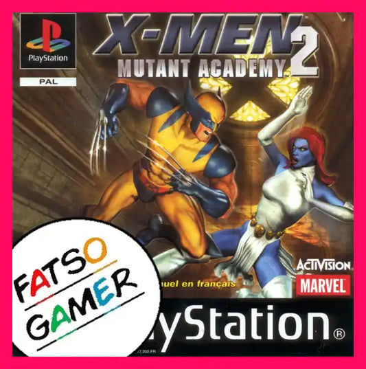 X-MEN Mutant Academy 2 PS1 - Video Games