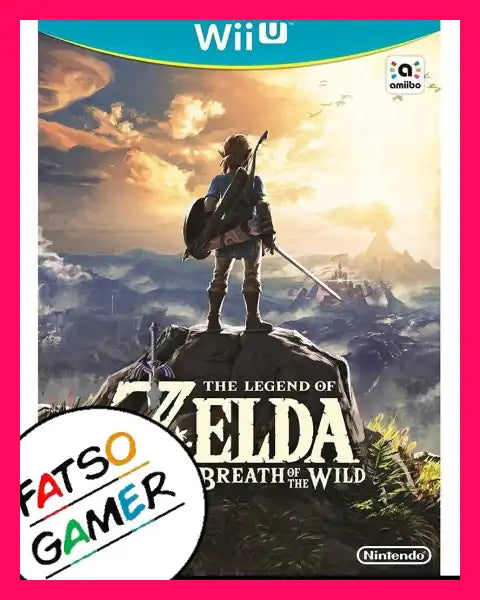 Zelda Breath of the Wild Wii U - Video Games